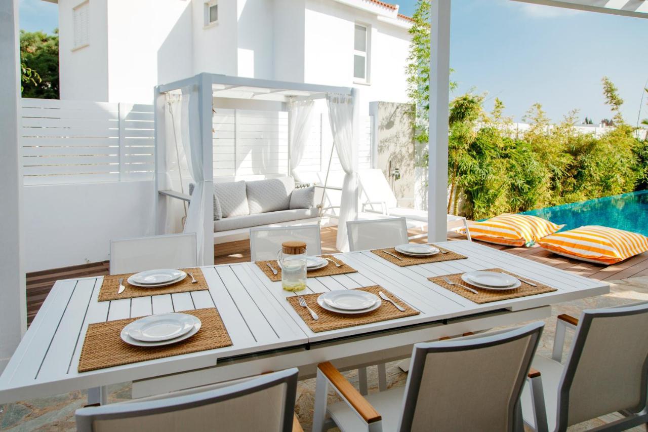 Island Home Seaside Villa Paralimni Bagian luar foto